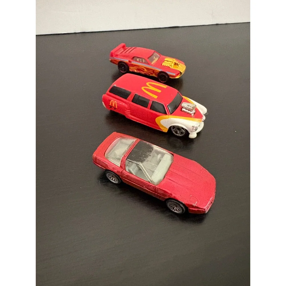 Hot Wheels Kids Toy Car Lot Blue Carrying Case 23 Diecast Vehicles Mixed Colors